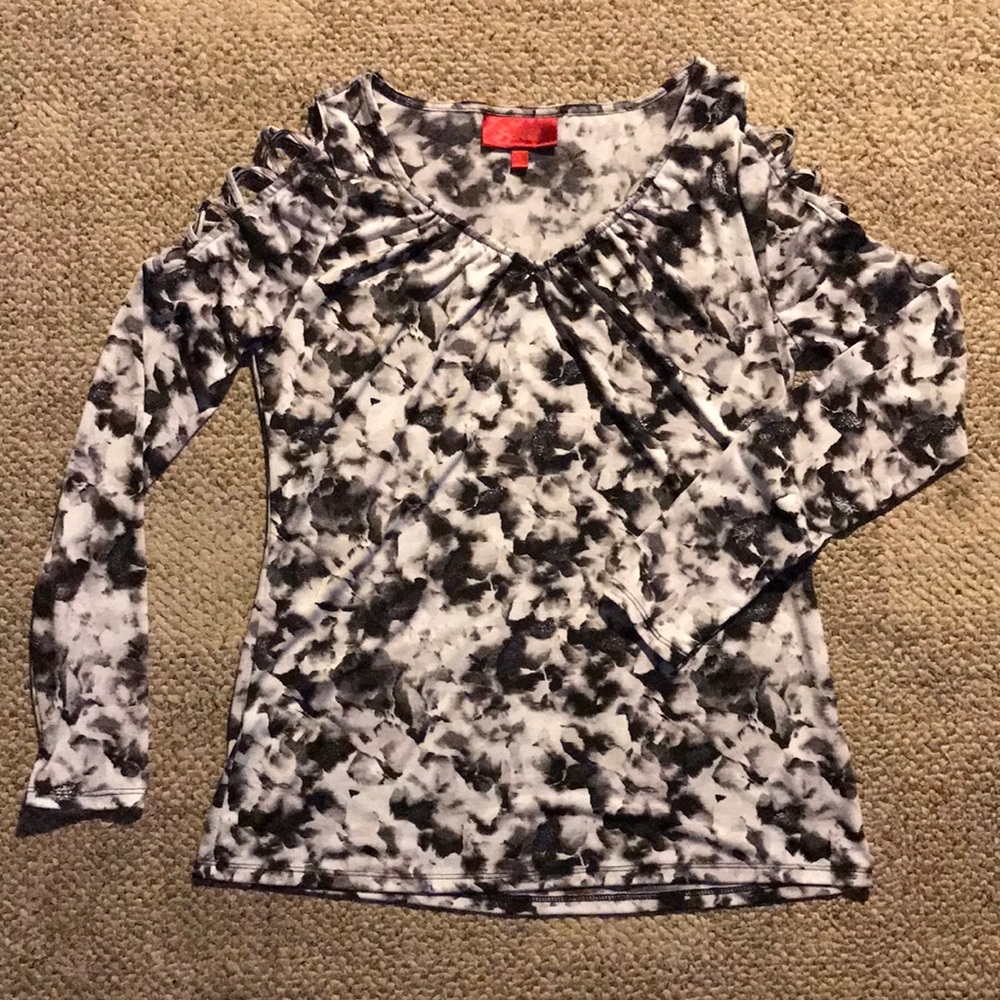 Jennifer Lopez Subtle Sparkle Long Sleeve